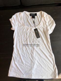 Kim K White Shirt.