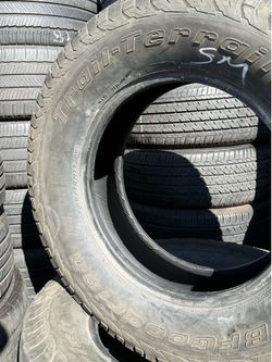 265/70/17 bfgoodrich allterrain