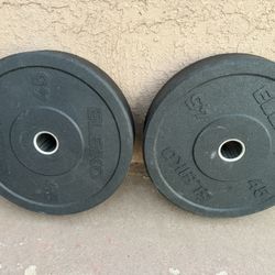 Eleiko 45 Lbs Bumper plates