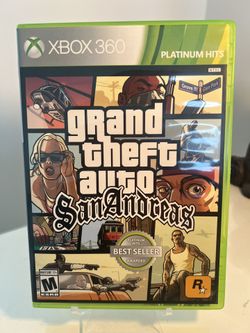 Grand Theft Auto: San Andreas Platinum Xbox 360