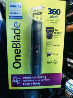 Norelco OneBlade Pro and Braun Series 3 Shaver