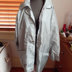 Large Vintage  HABand Raincoat