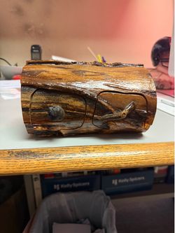 Handmade Wood Storage Box