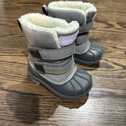 Toddler Girl Snow Boots Size 5