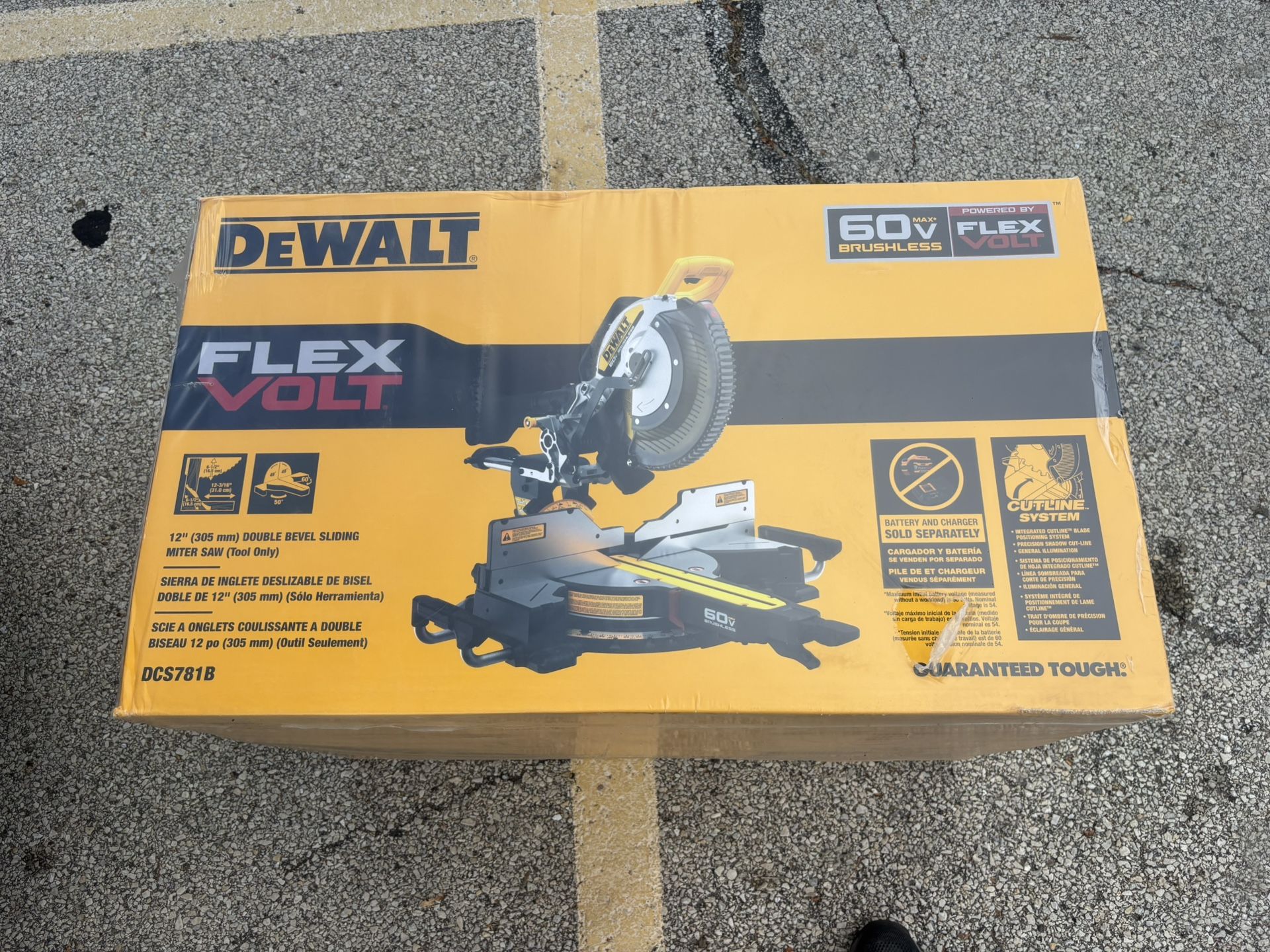 Dewalt 60v Double Bevel Miter Saw