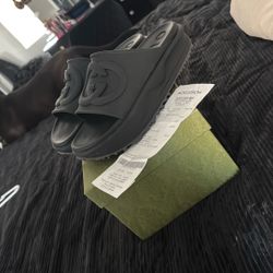 Gucci Platform Slides
