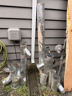 6” And 4” Dust Collection ductwork