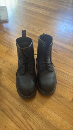Dr. Martens steel toed boots size 12M