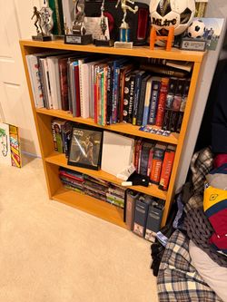 Wood bookcase