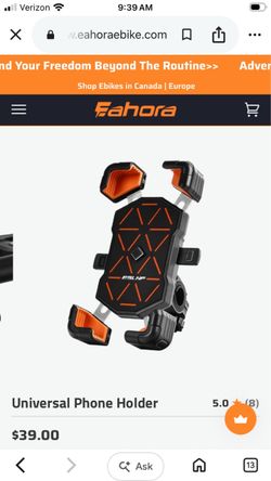 ESLNF Universal Bike Phone Holder Mount