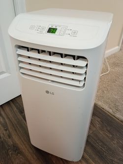 6,000 BTU/H Portable Air Conditioner | Cools 250 sq. ft., LG LP0624WFR (No hose/window bracket/Remote)