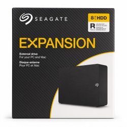 Seagate Expansion 8TB external hard drive,