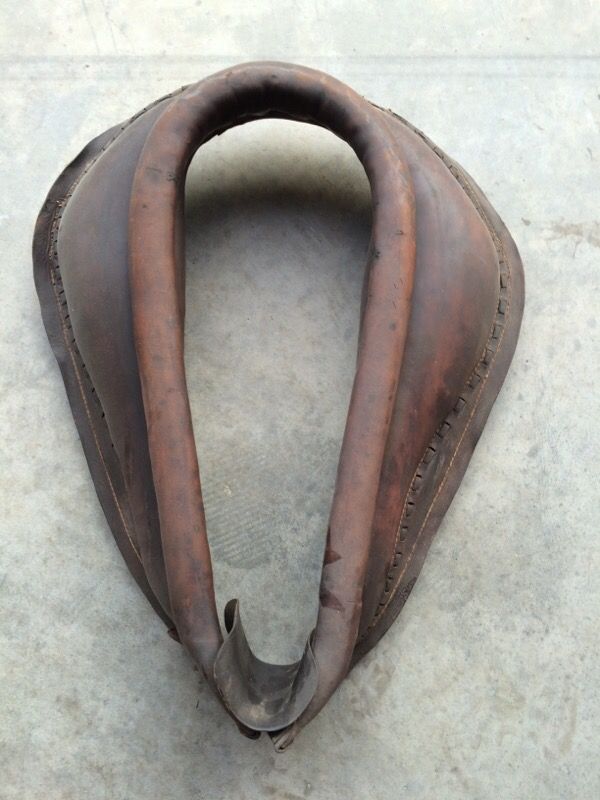 Antique horse collar.