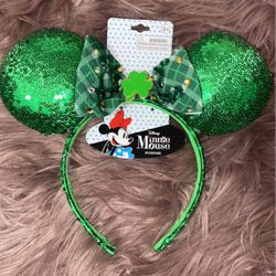 Minnie Mouse St.Patrick Ears