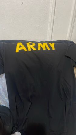 US Army Black Physical Fitness T-Shirt