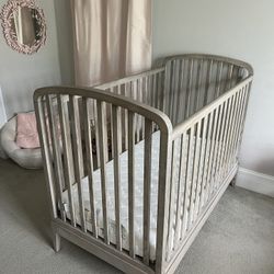 Crate & Kids Archway Grey Stain Crib