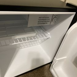 small black refrigerator 