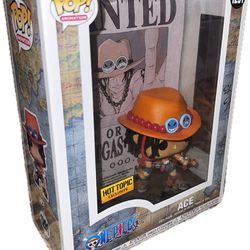 Funko Pop! Small Cover Case: One Piece - Ace - Hot Topic (HT) (Exclusive) #1291
