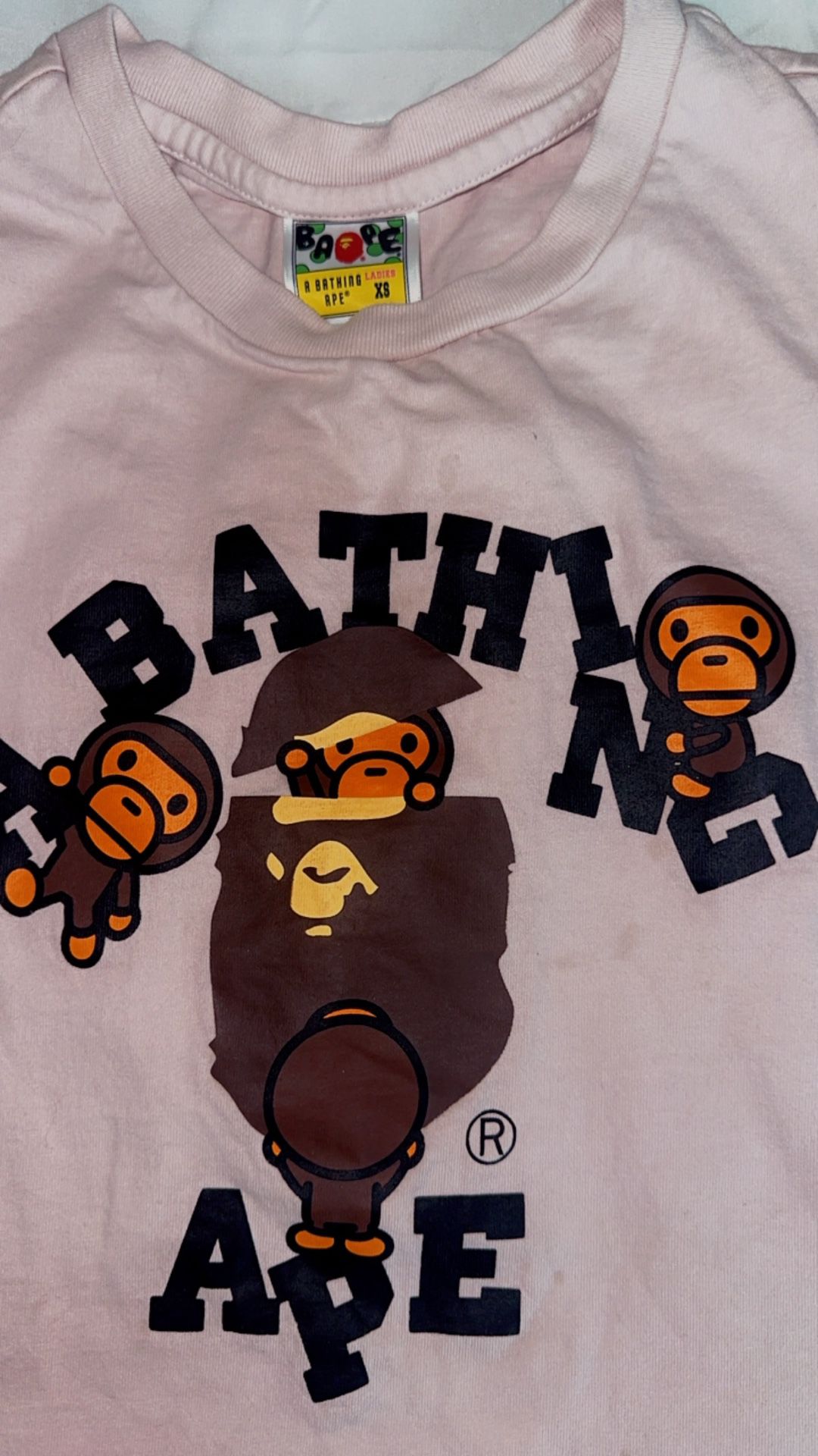 BAPE, A Bathing Ape Youth T Shirt 