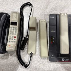 RARE The Original Vintage BRICK Phone In Case Complete Set with Accessories 