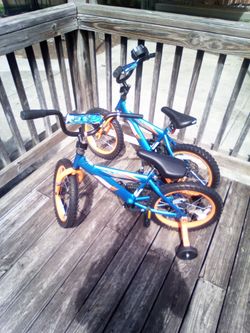 2 kids bikes