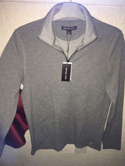 Michael Kors mens zip up pullover size small *new*