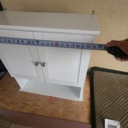 White Wall Cabinet 