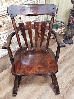 Temple Stuart 50's Rocking Chair Solid Wood Check My Other Listings