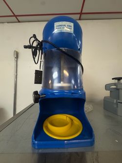 Carnival king ice block shaver