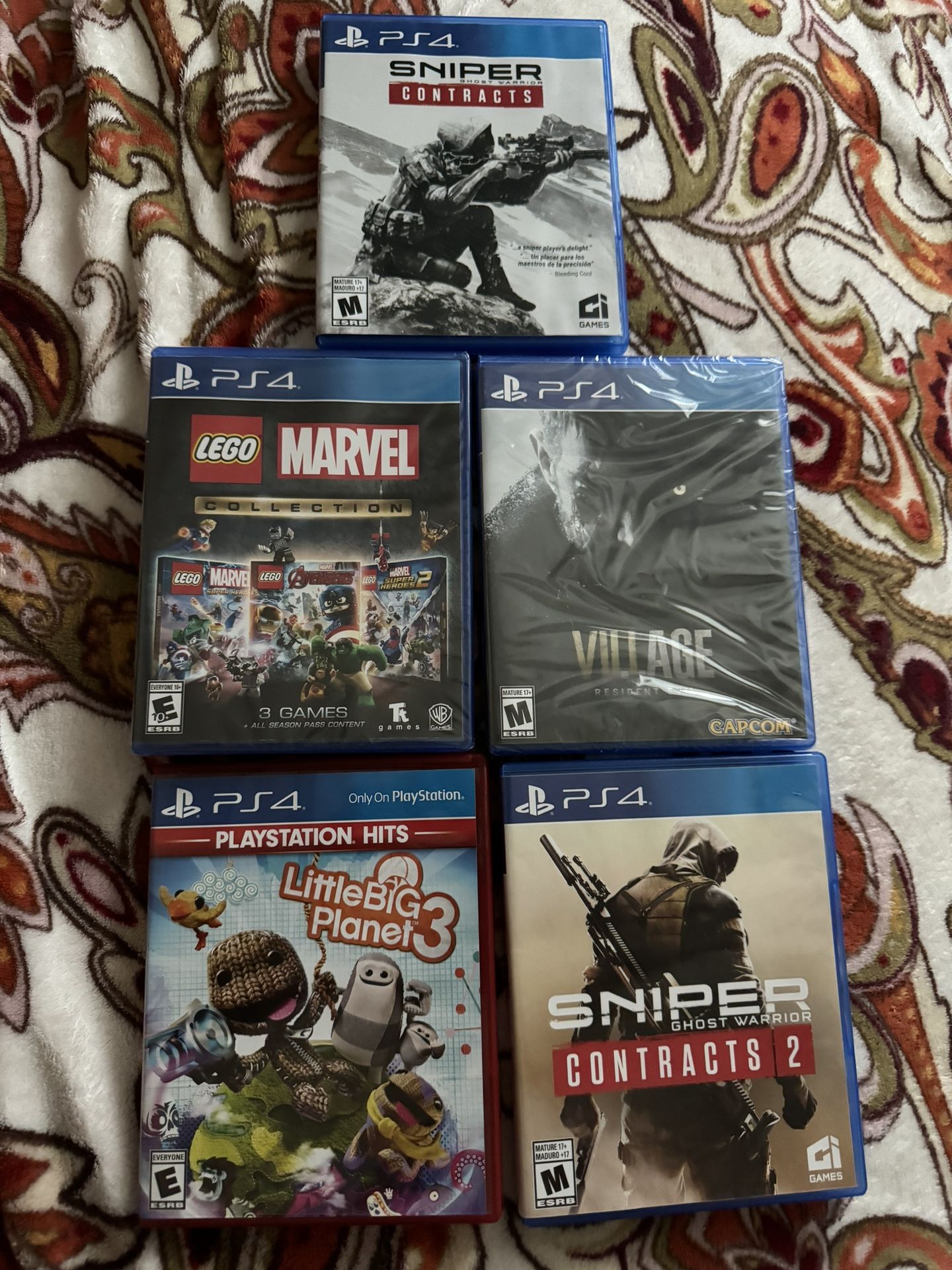 Video Game PS4 LOT 