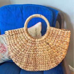 Putu by J MacLear Handmade Tote Beach Bag 1960’s