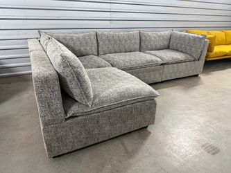 Gray Albany Park Cloud Sectional