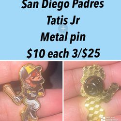 San Diego Padres Tatis Jr Metal Pin