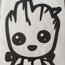 Baby Groot Decal 