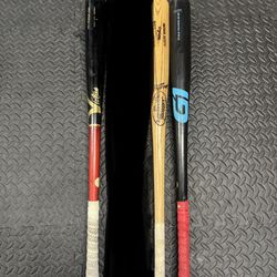 Victus Louisville Slugger  G1 Pro MLB LMB Wood Bats JC24 S318 JRD42 C271  33 33.5 34 Prices In Description Matt Treanor Bat Pro Player Bats