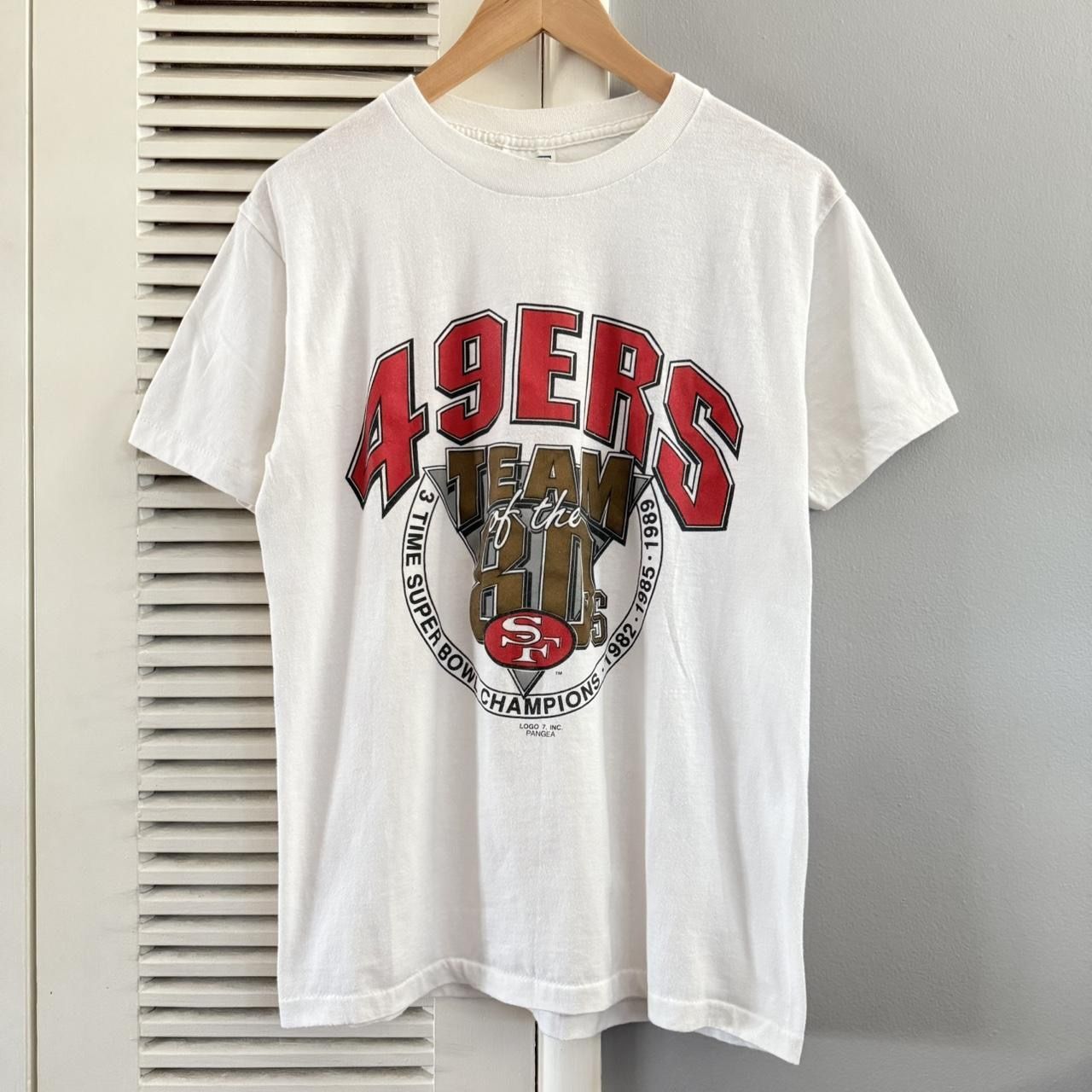 Vintage 80’s San Francisco 49ers Team Of The 80’s NFL Football T-shirt