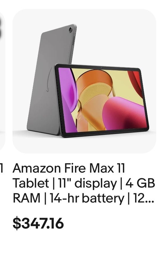 Fire Max 11 Tablet 128gb