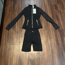 Black And Gold Lulu Set 