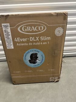 Graco 4Ever DLX Slim 4-in-1 Convertible Car Seat – Thompson Fashion – New Open Box (2025)