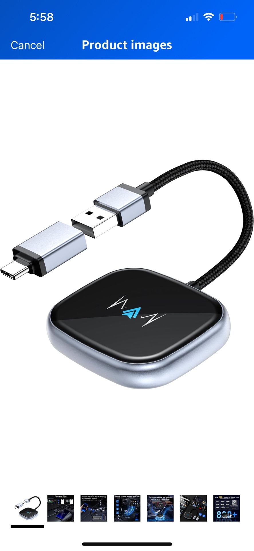 Wireless Android Auto Adapter