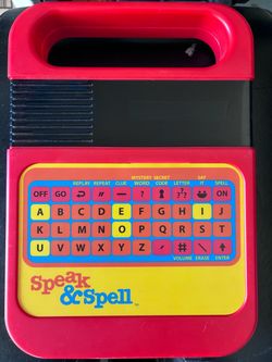 Speak & Spell electronic game