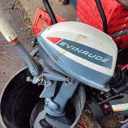 Evinrude 6 Hp Outboard Motor 