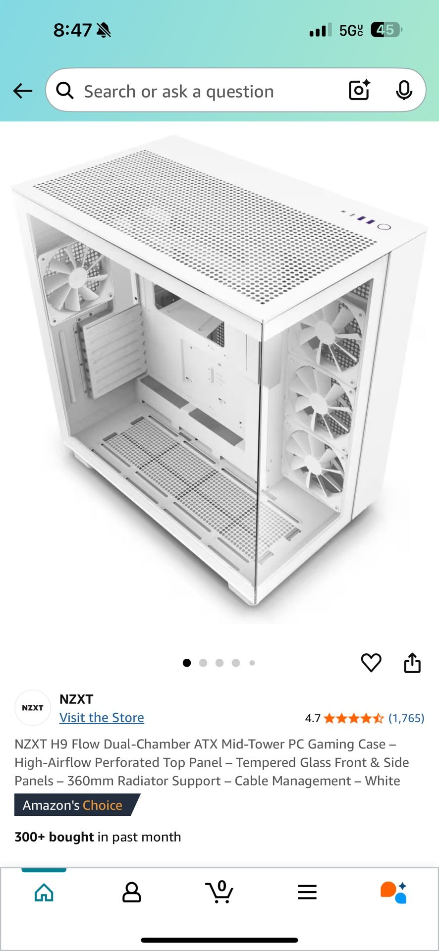 Nzxt H9 Flow Case