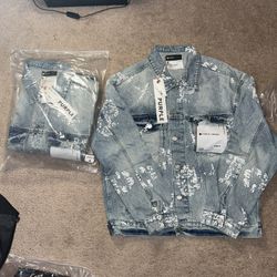 Purple brand Denim Jacket 