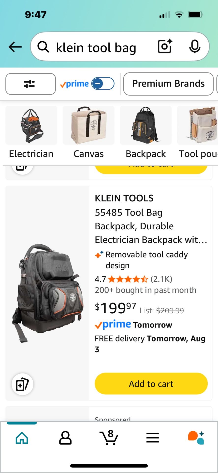 Klein Tool Bag