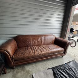 Beautiful Very High Quality Leather Couch
