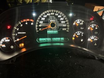 Chevy cluster Led