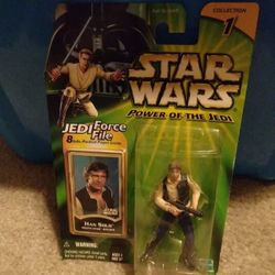 Star Wars Power Of The Jedi Death Star Escape Han Solo Action Figure 