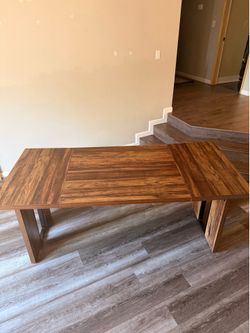 Wood table