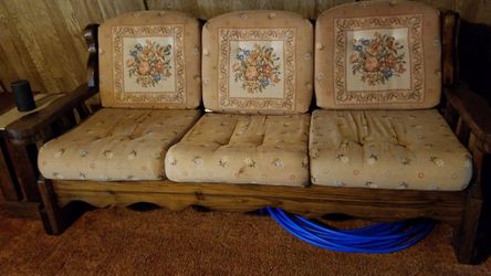 Country pattern , sofa , chair & rocking chair( 1)